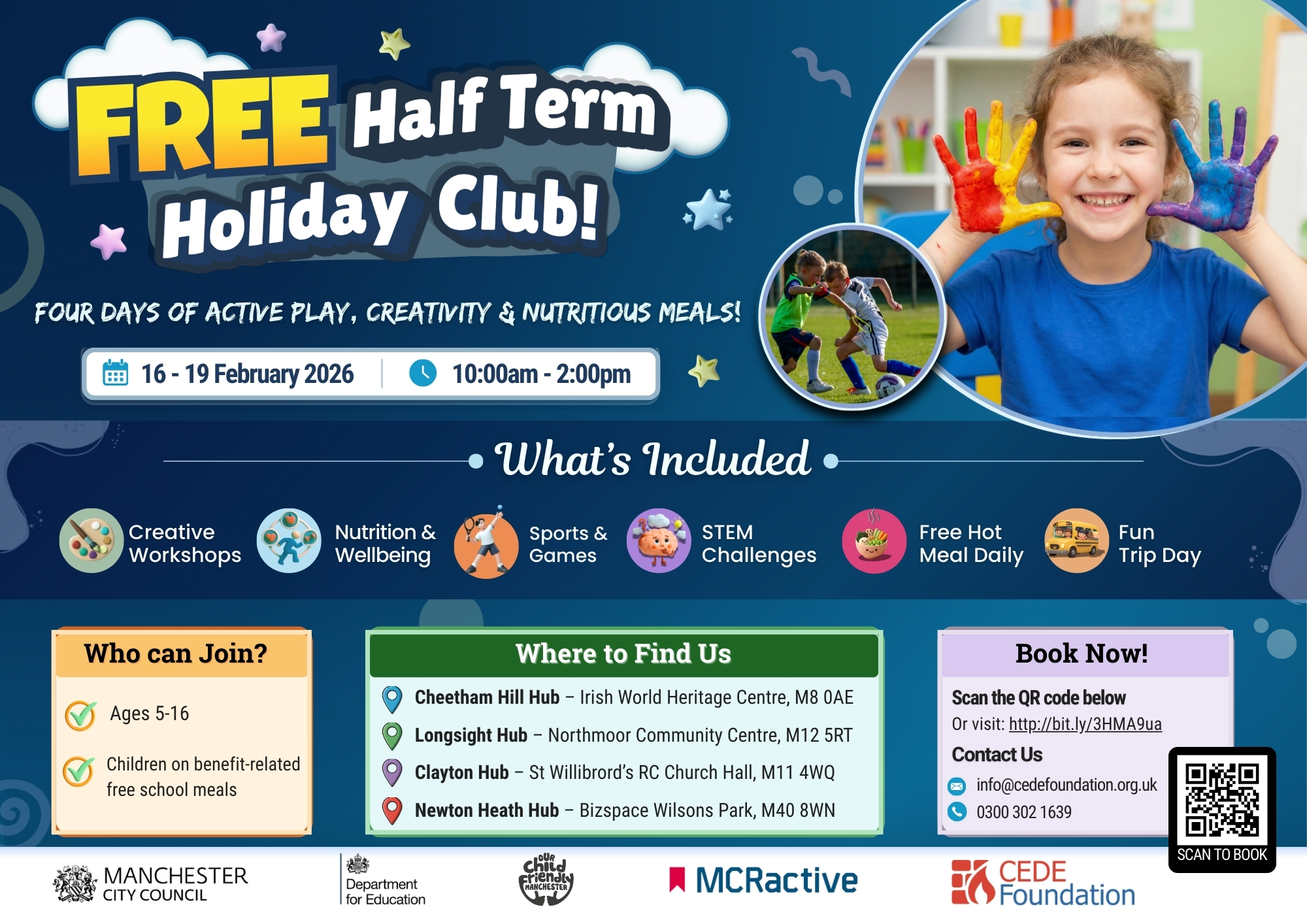 Cede Foundation - Free Half Term Holiday Club
