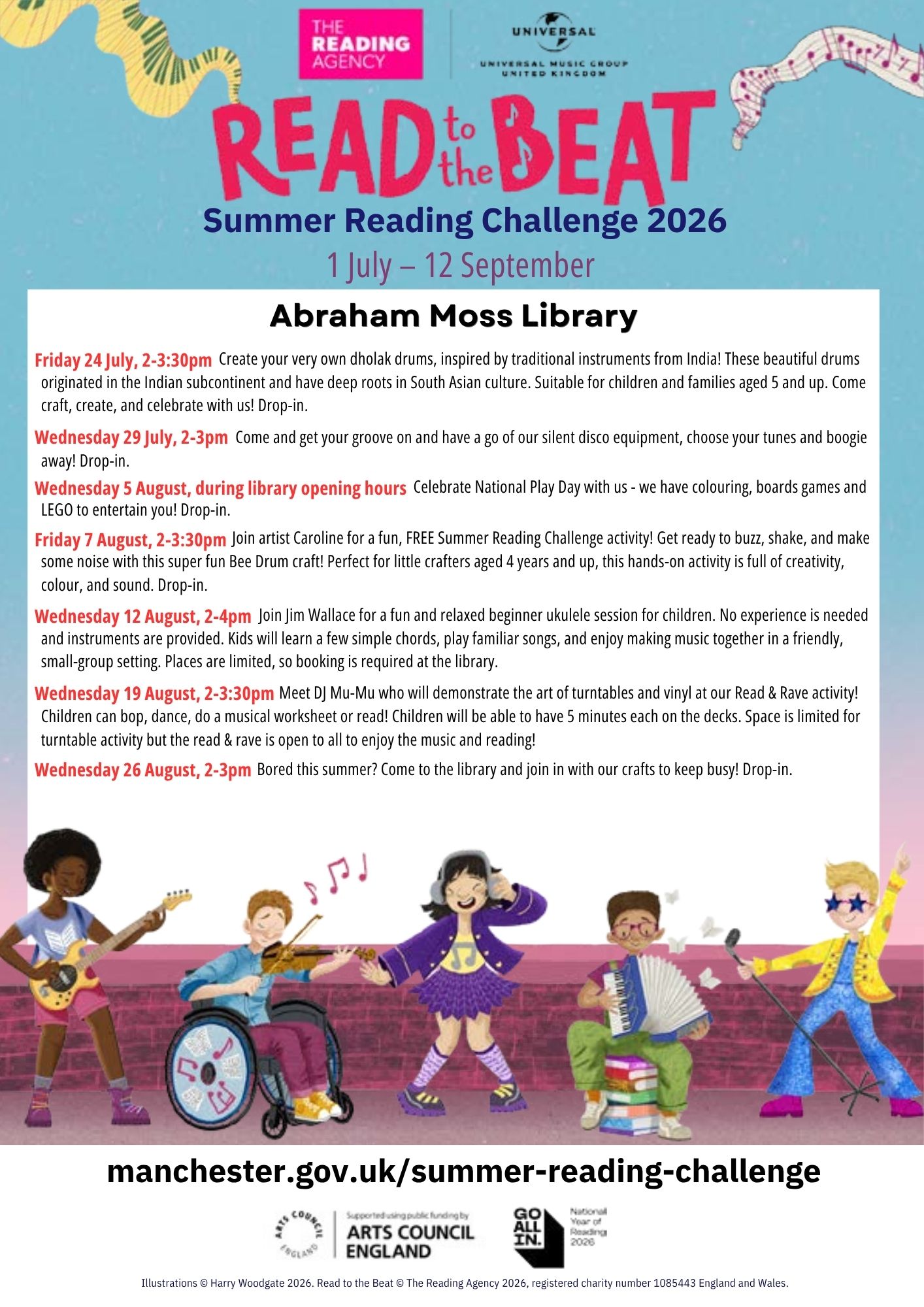 Abraham Moss Library Activities